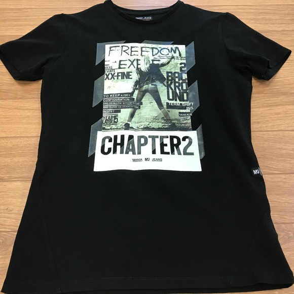 Mania Jeans women’s shirt size x-small short sleeve - Picture 1 of 6